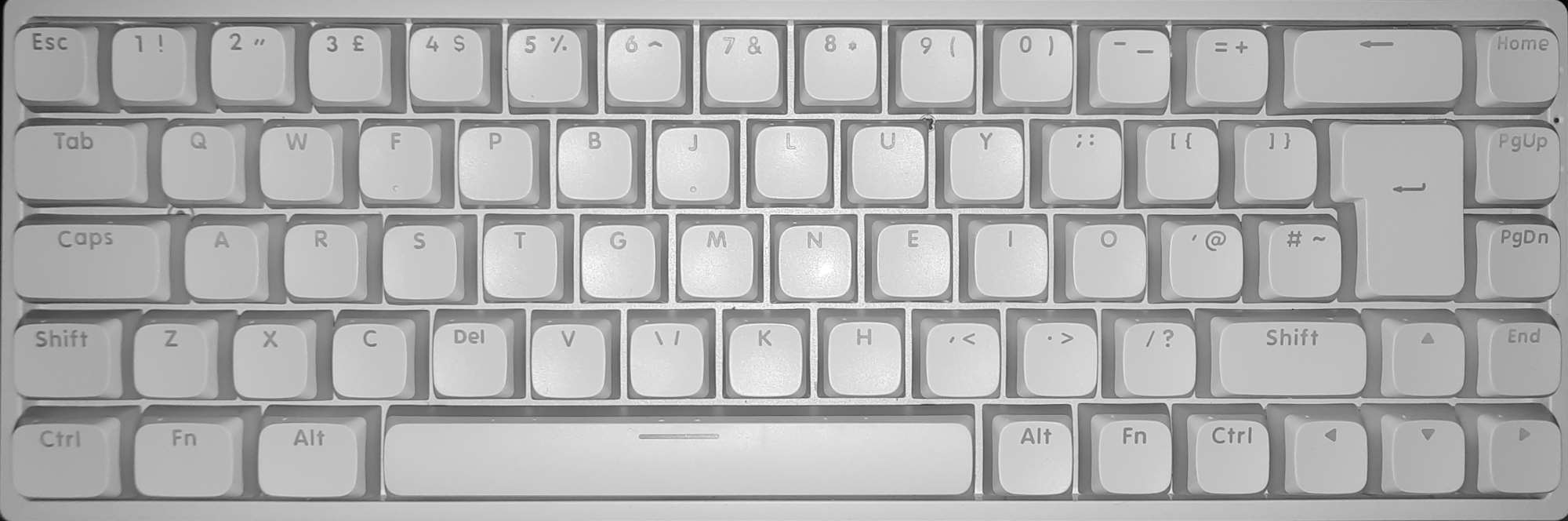 Colemak DH Keyboard Layout