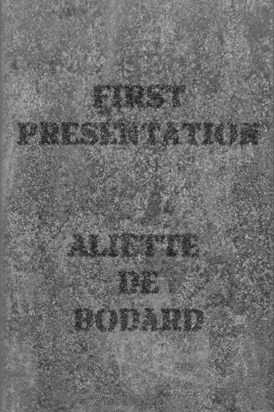 First Presentation -- Aliette de Bodard