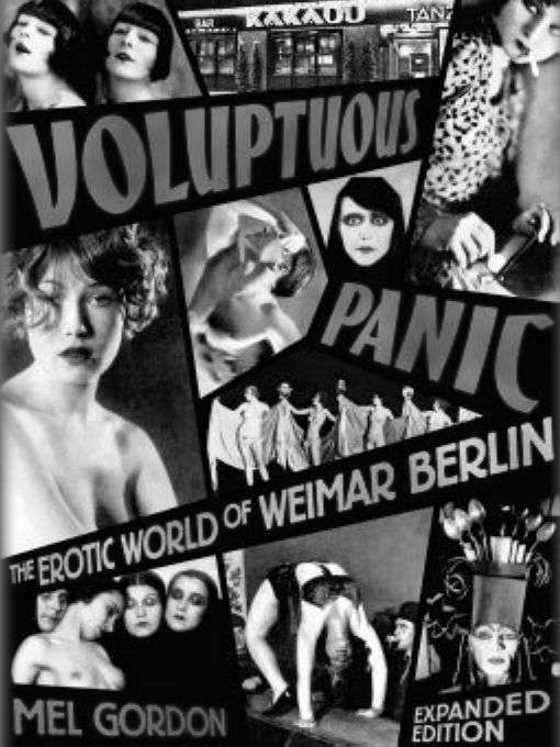 Voluptuous Panic -- Mel Gordon